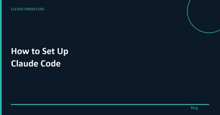 How to set up Claude Code (beginner guide)